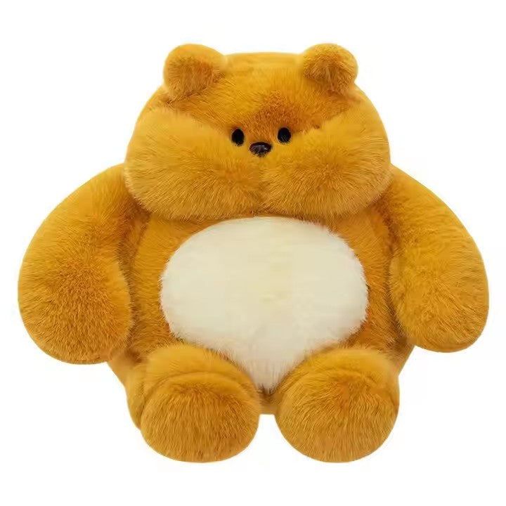 Bear plush toy doll giant soft children's cartoon sleep aid pillow