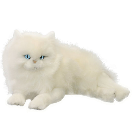 Snowflake (Persian Cat - 38cm lying, white)