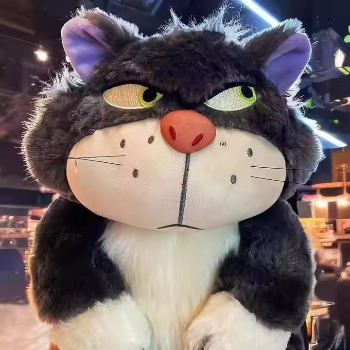 Funny Lucifer cat plush toy doll PP cotton stuffed pillow