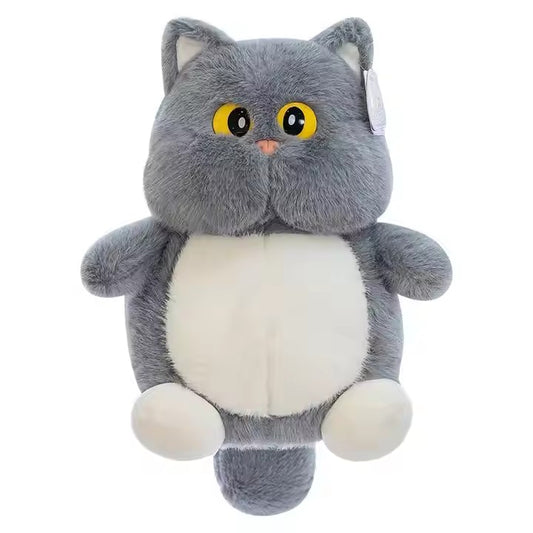 Super soft kitten pillow chubby cute plush toys for girls
