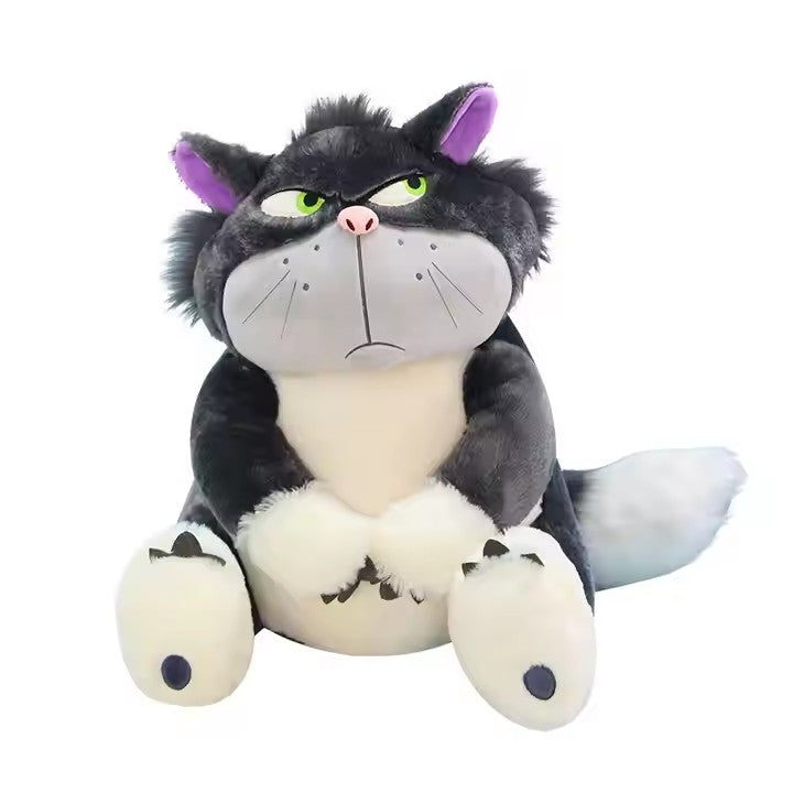 Funny Lucifer cat plush toy doll PP cotton stuffed pillow